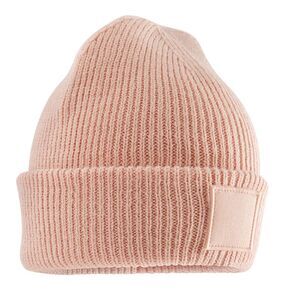 Beechfield Childrens/Kids Tonal Patch Beanie / Peach